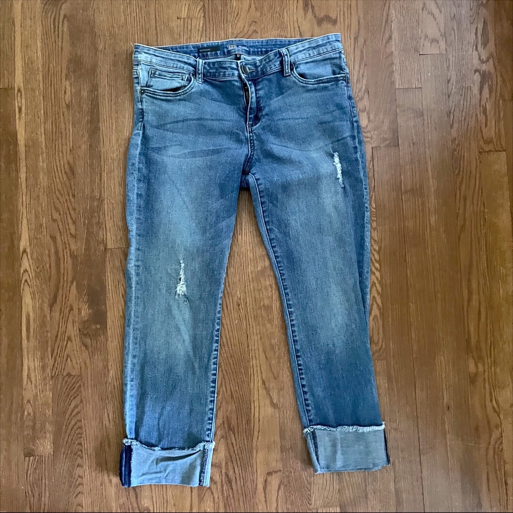 KUT from the Kloth Boyfriend Jeans Sz 12